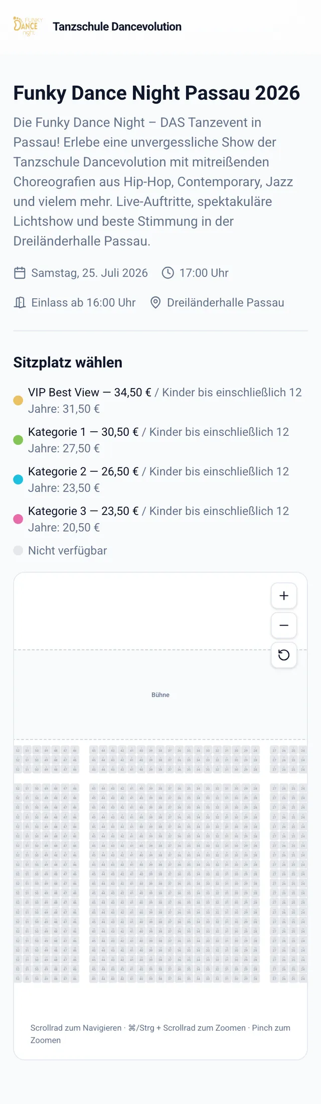 Website-Ergebnis: Jessica Bauer – mobile Ansicht